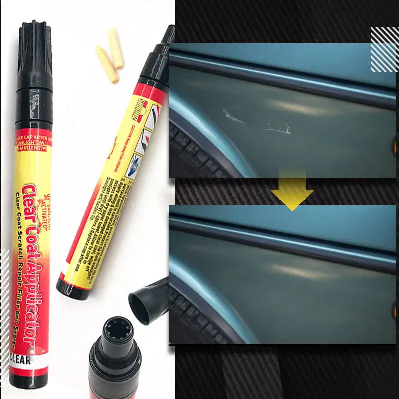 2/1Pc Car Scratch Repair Pen Touch-Up Painter Pen Surface Repair Professional Applicator Scratch Clear Remover for Any Color Car