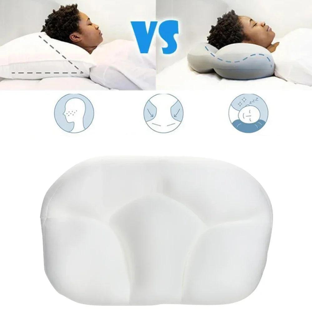 Sleep Pillows Egg Sleeper Memory Foam Soft Orthopedic Neck Pillow Almighty Microsphere Foam Soft Butterfly Shaped Foam Cushion