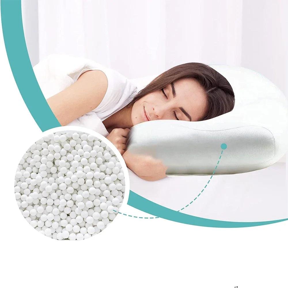 Sleep Pillows Egg Sleeper Memory Foam Soft Orthopedic Neck Pillow Almighty Microsphere Foam Soft Butterfly Shaped Foam Cushion