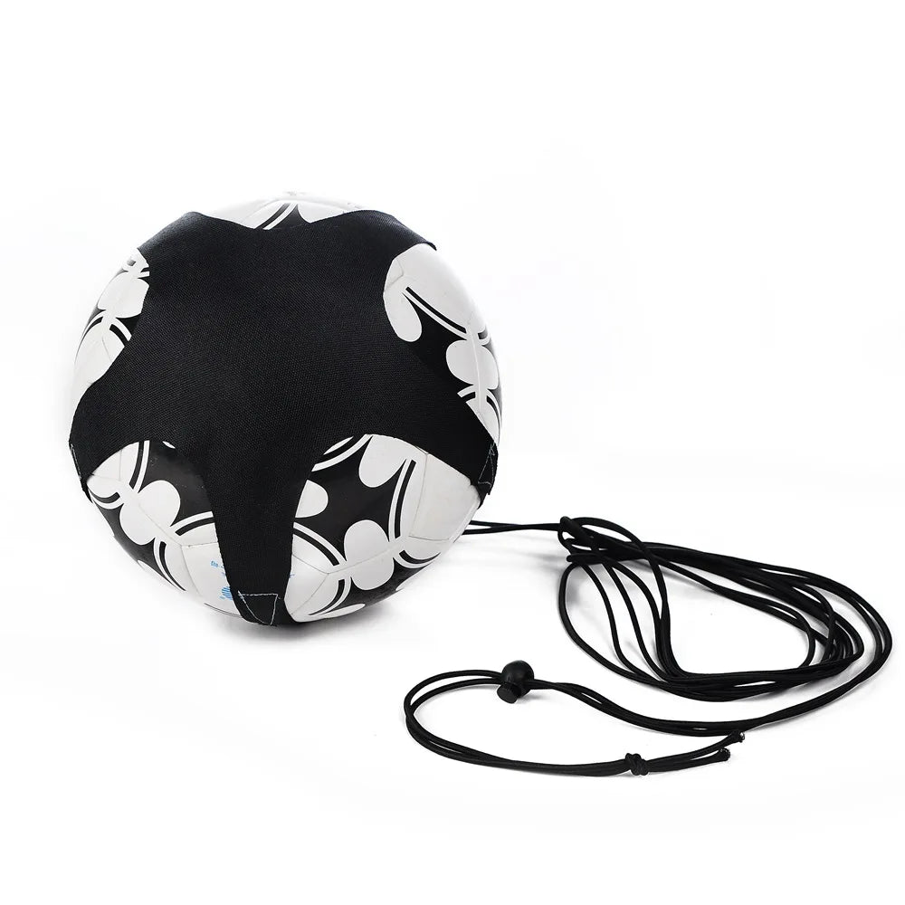 Soccer Ball Juggle Bags Children Auxiliary Circling Training Belt Solo Soccer Football Trainer Kick for Kids Equipment Gift