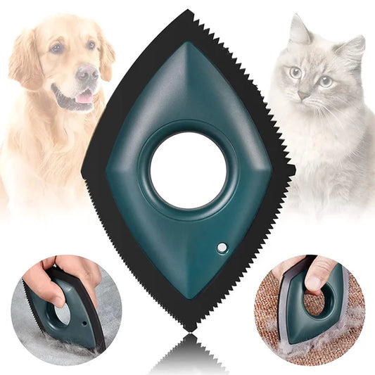 4 Modes Pet Hair Remover Comb Brush Dog Cat Hair Detailer Cleaning Tool Carpet Sofa Cloth Car Seat Rubber Reusable Pet Combs