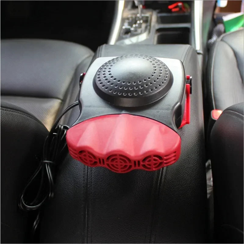 Winter Car Heater Fan 3 Head Electric Cooling Heating Fan 12V Auto Windshield Defroster Defogging Demister Car Anti-Fog Heater