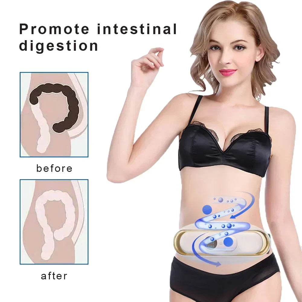 Slimming Belly Belt Massager Losing Weight Fat Burn Ardente Celulite Massager Abdominal Corporal Fitness Body Shaping Machine