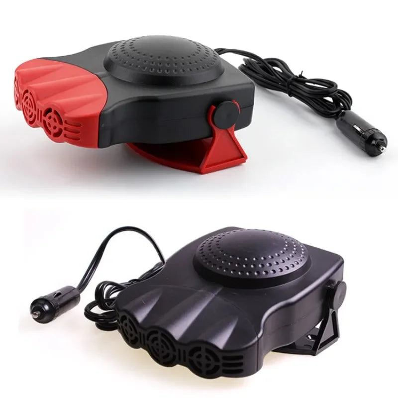 Winter Car Heater Fan 3 Head Electric Cooling Heating Fan 12V Auto Windshield Defroster Defogging Demister Car Anti-Fog Heater