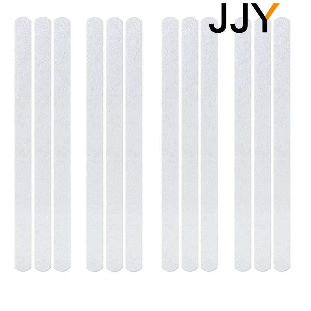 JJYY 6/12/24 Pcs anti Slip Strips Shower Stickers Colored Non Slip Bath Safety Strips for Bathtub Shower Stairs Floor