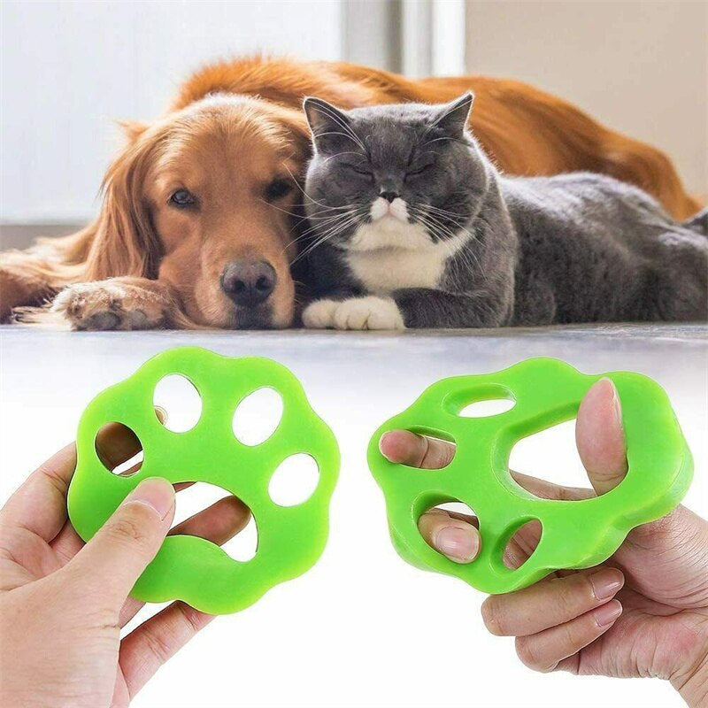 Cat Dog Hair Remover Washing Machine Hair Remover Reusable Pet Fur Lint Hair Remover Clothes Dryer Cleaning Laundry Tools